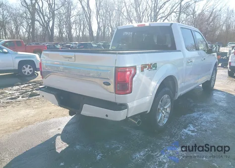 2017 Ford F-150 Platinum from USA, damaged, VIN 1FTEW1EG7HFC59416